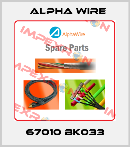 67010 BK033 Alpha Wire
