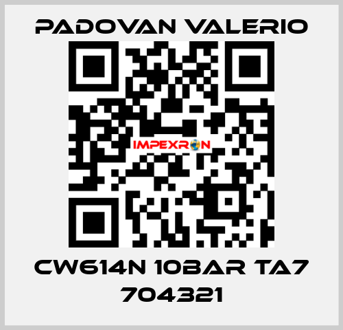 CW614N 10BAR TA7 704321 PADOVAN VALERIO