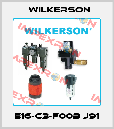 E16-C3-F00B J91 Wilkerson