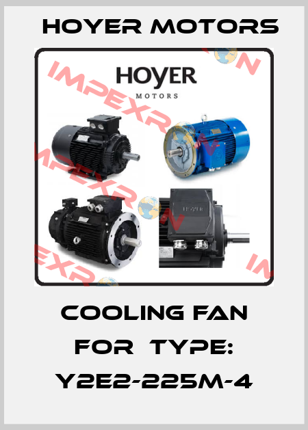 cooling fan for  Type: Y2E2-225M-4 Hoyer Motors