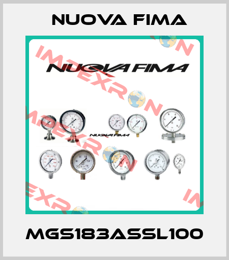 MGS183ASSL100 Nuova Fima