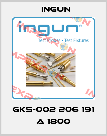 GKS-002 206 191 A 1800 Ingun