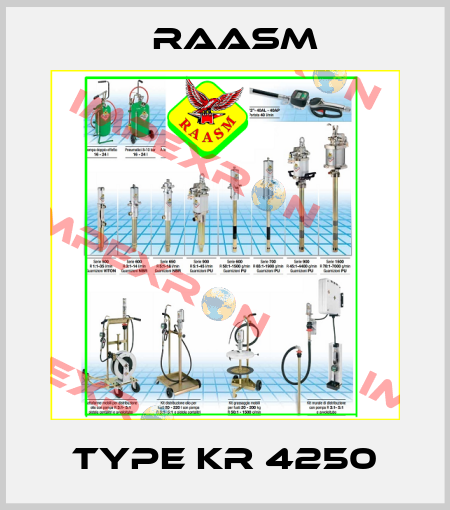 Type KR 4250 Raasm