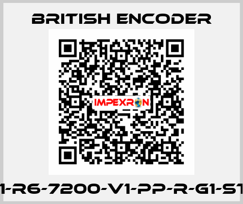 TR1-U1-R6-7200-V1-PP-R-G1-ST-IP50 British Encoder