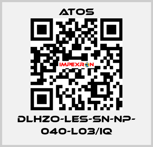 DLHZO-LES-SN-NP- 040-L03/IQ Atos