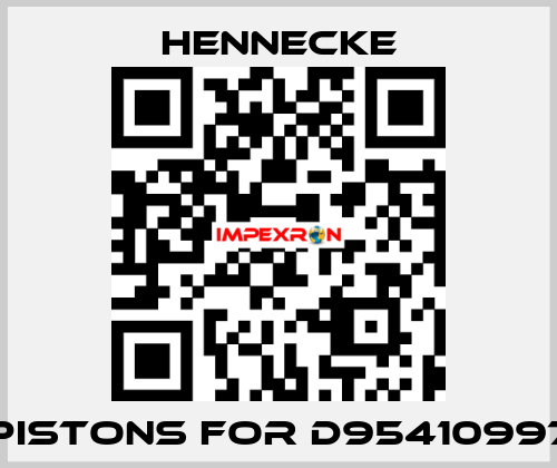 pistons for D95410997 Hennecke