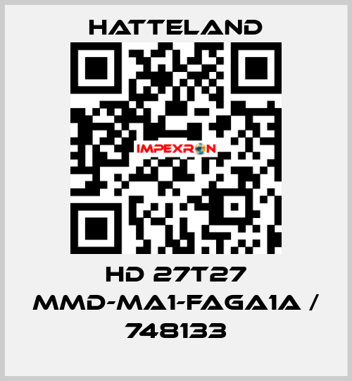 HD 27T27 MMD-MA1-FAGA1A / 748133 HATTELAND