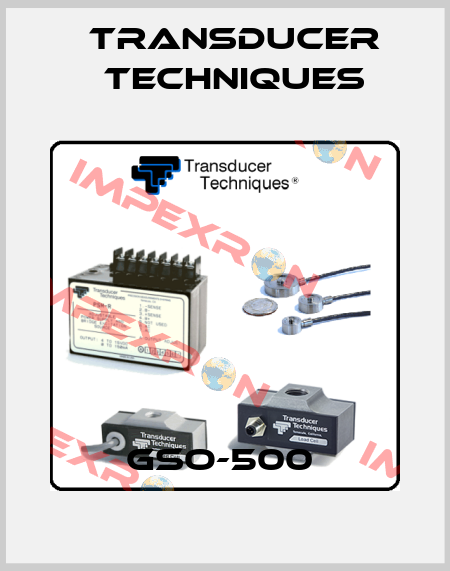 GSO-500  Transducer Techniques