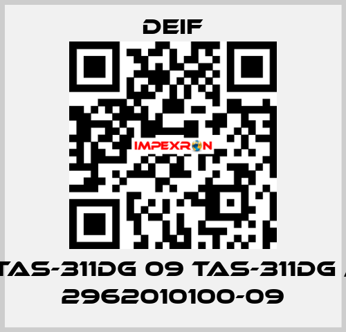 TAS-311DG 09 TAS-311DG / 2962010100-09 Deif
