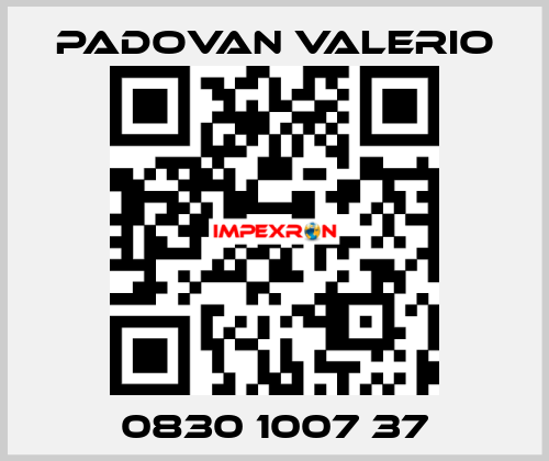 0830 1007 37 PADOVAN VALERIO