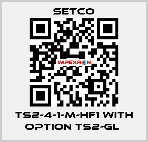 TS2-4-1-M-HF1 WITH OPTION TS2-GL  SETCO