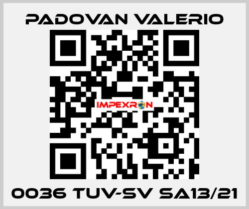 0036 TUV-SV SA13/21 PADOVAN VALERIO