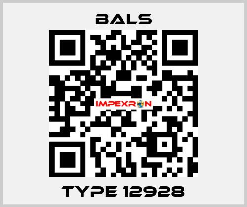 Type 12928 Bals