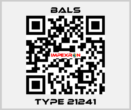Type 21241 Bals