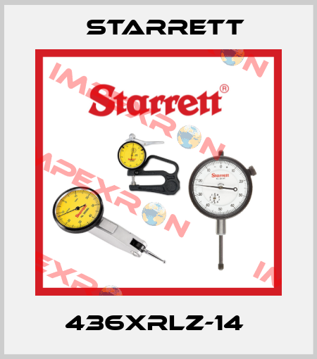 436XRLZ-14  Starrett