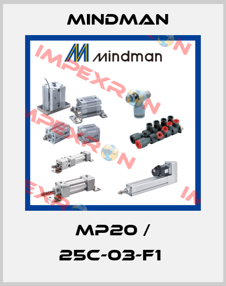 MP20 / 25C-03-F1  Mindman