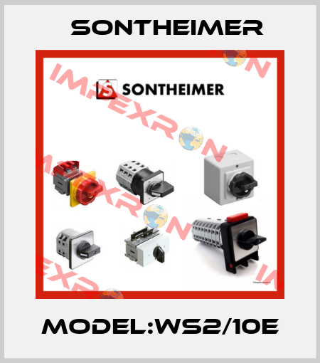 MODEL:WS2/10E Sontheimer