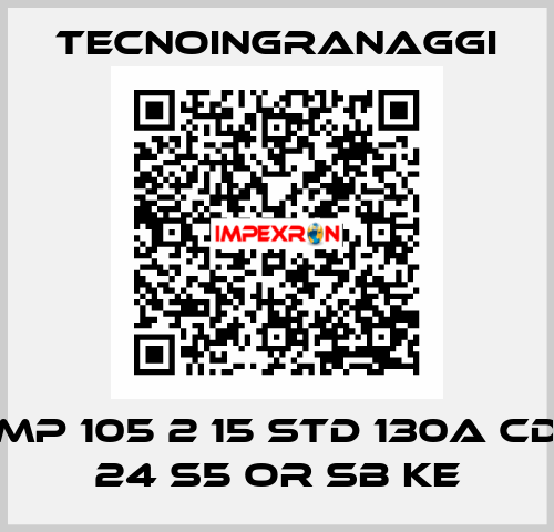 MP 105 2 15 STD 130A CD 24 S5 OR SB KE TECNOINGRANAGGI