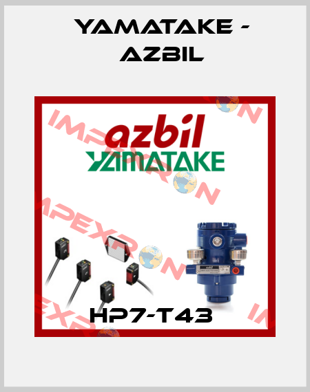 HP7-T43  Yamatake - Azbil