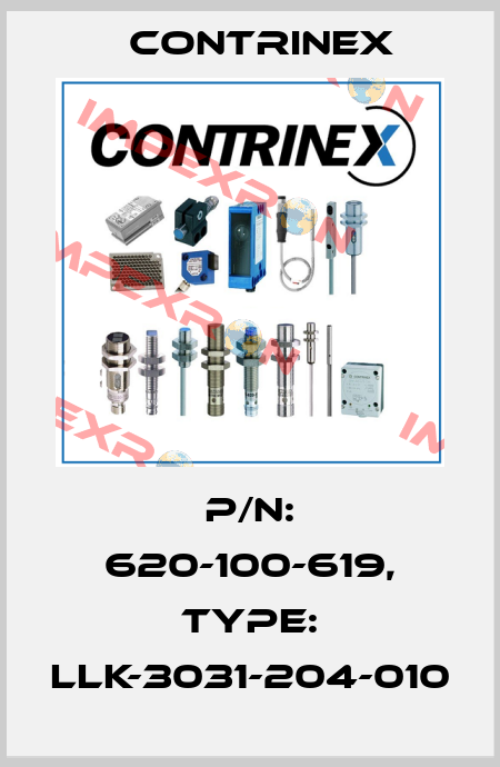 p/n: 620-100-619, Type: LLK-3031-204-010 Contrinex