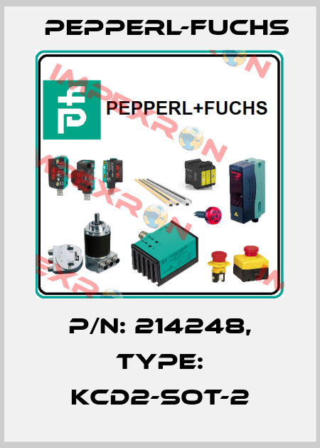 p/n: 214248, Type: KCD2-SOT-2 Pepperl-Fuchs