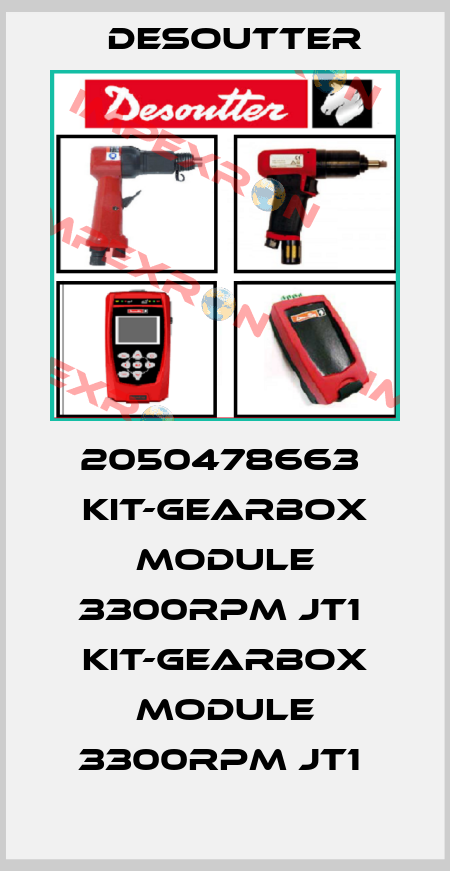 2050478663  KIT-GEARBOX MODULE 3300RPM JT1  KIT-GEARBOX MODULE 3300RPM JT1  Desoutter