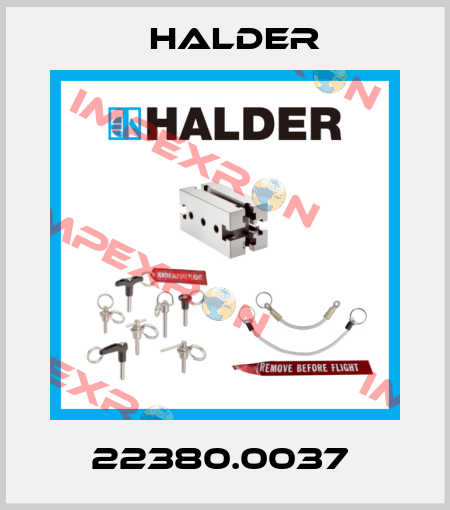 22380.0037  Halder