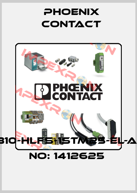 HC-STA-B10-HLFS-1STM25-EL-AL-ORDER NO: 1412625  Phoenix Contact