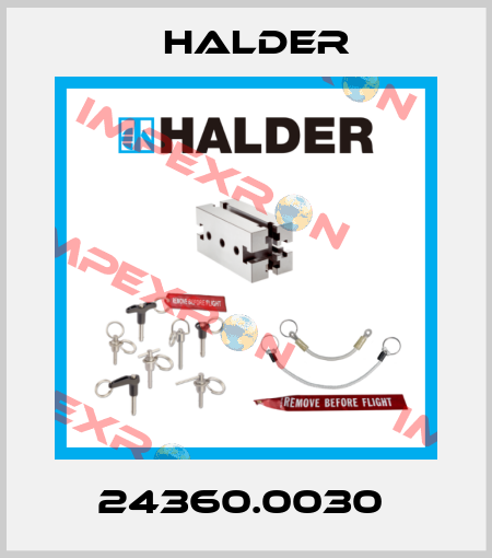 24360.0030  Halder