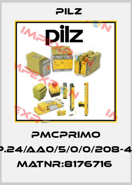 PMCprimo DriveP.24/AA0/5/0/0/208-480VAC MatNr:8176716  Pilz