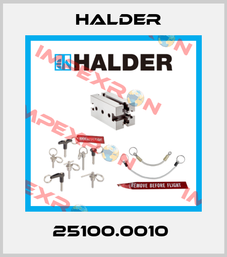 25100.0010  Halder