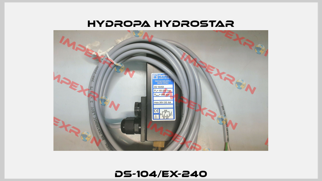 DS-104/EX-240 Hydropa Hydrostar