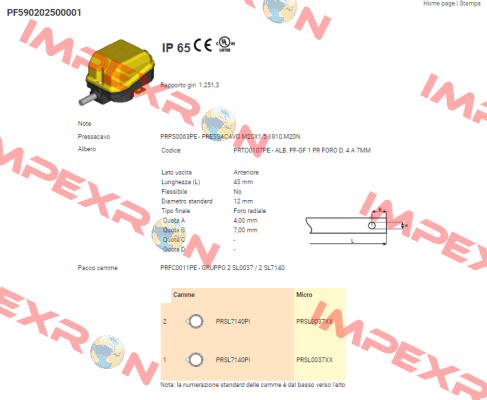 PF590202500001 Ter Tecno Elettrica Ravasi