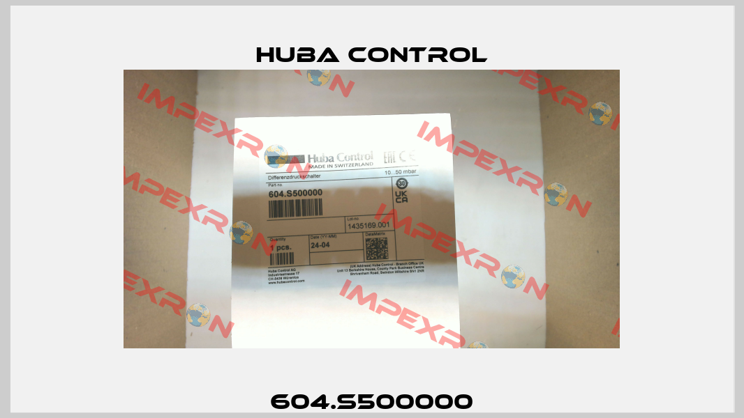 604.S500000 Huba Control