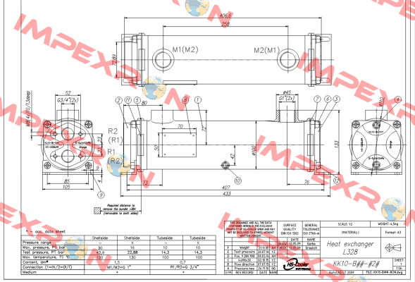 KK10-BEV-421 L328 HS Cooler