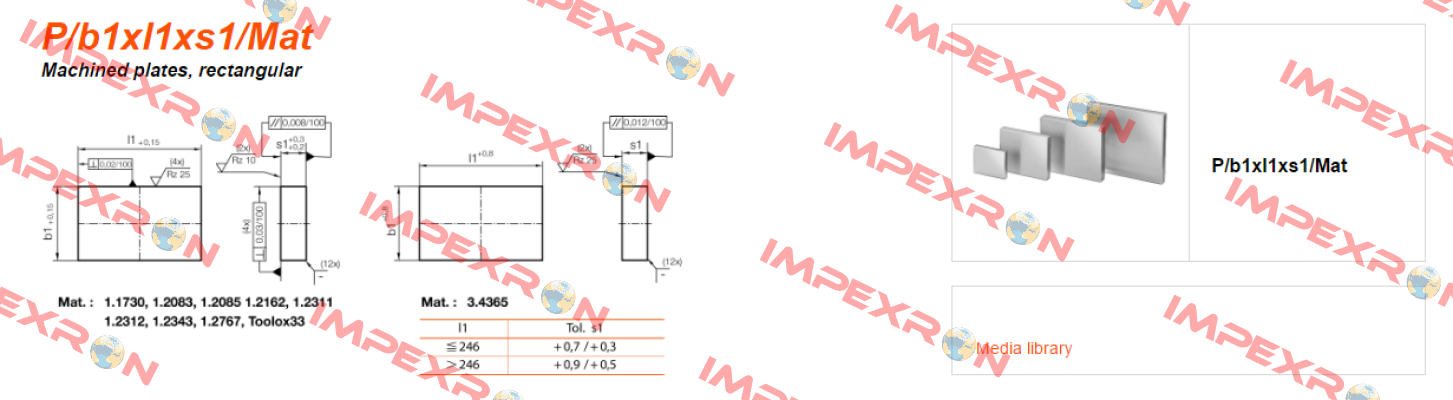 P/346x346x56/1.2343  Hasco