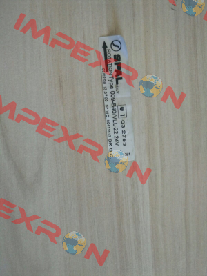 P/N: 30000506, Type: 009-B40-22 SPAL