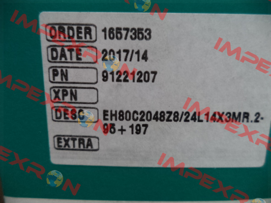 EH80C2048Z8/24L14X3MR.295+197 Eltra Encoder