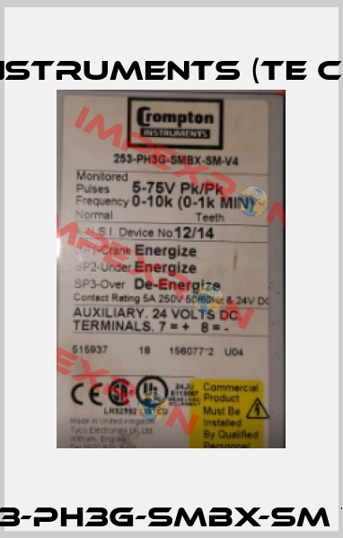 253-PH3G-SMBX-SM V4 CROMPTON INSTRUMENTS (TE Connectivity)