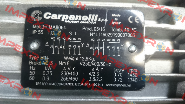 Typ 80L/4-BR (MA80b4)  Carpanelli