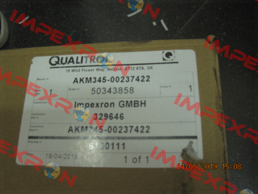 AKM345-00237422 Type 35/GEN2 Qualitrol