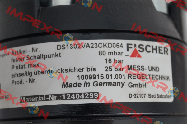 12404299 Fischer Mess Regeltechnik