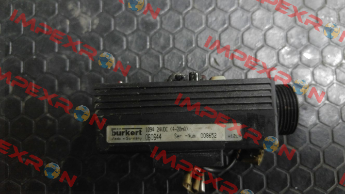 060644 S/N: 008652 obsolete/replaced by 00178354 Burkert