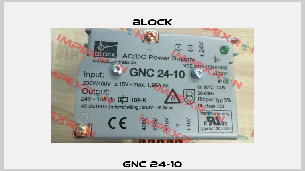 GNC 24-10 Block