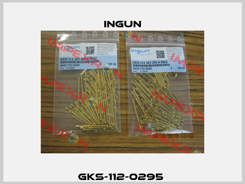 GKS-112-0295  Ingun