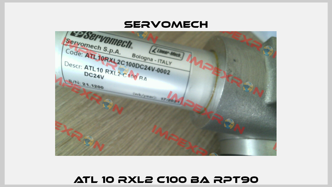 ATL 10 RXL2 C100 BA RPT90 Servomech