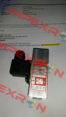 DS-117-240/B Hydropa Hydrostar