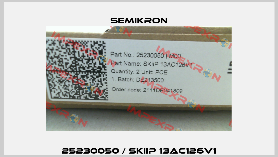 25230050 / SKiiP 13AC126V1 Semikron