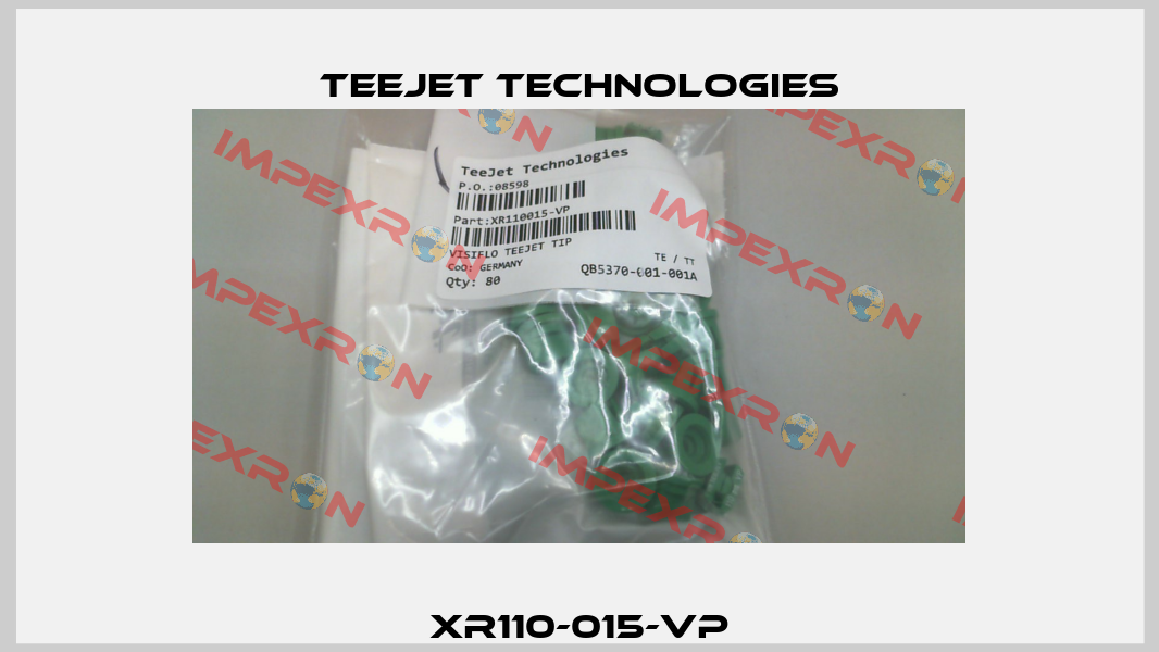 XR110-015-VP TeeJet Technologies