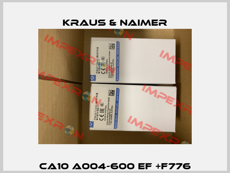 CA10 A004-600 EF +F776 Kraus & Naimer